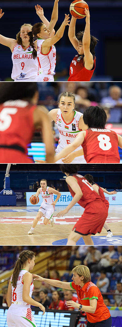 Чемпионат мира-2018 по баскетболу среди девушек: Беларусь – Япония (52:104)