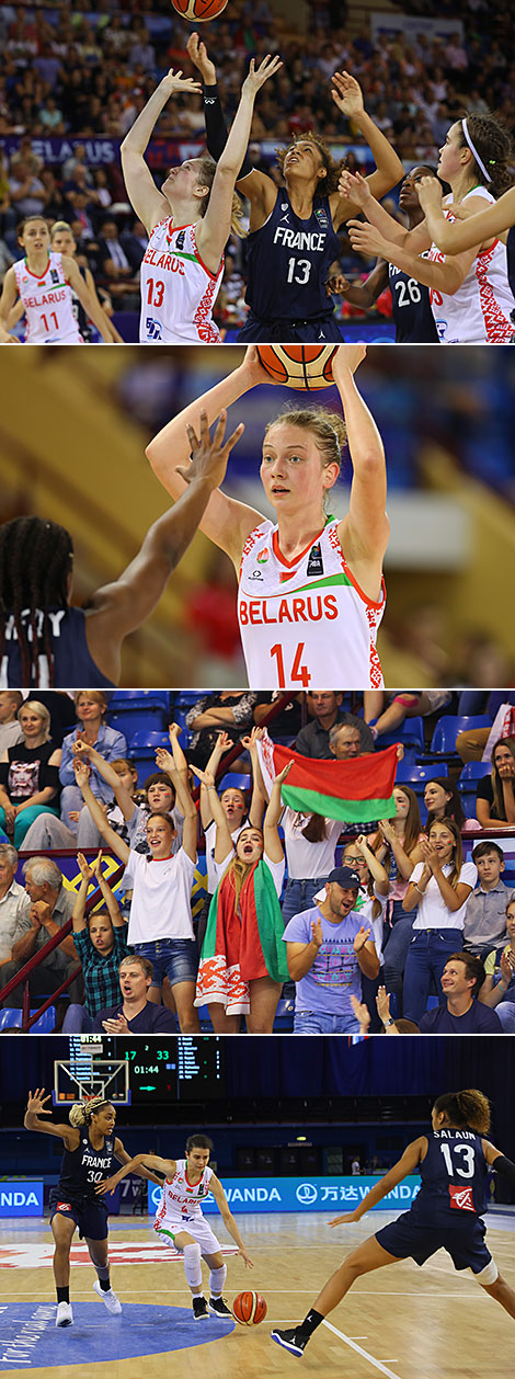 Чемпионат мира-2018 по баскетболу среди девушек: Беларусь – Франция (34:64) 