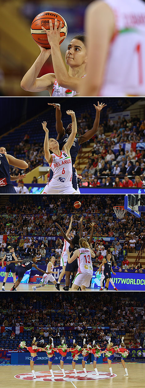 Чемпионат мира-2018 по баскетболу среди девушек: Беларусь – Франция (34:64) 