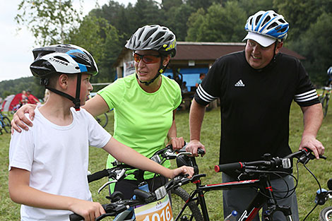 Susedzi bike marathon 2018 in Augustow Canal