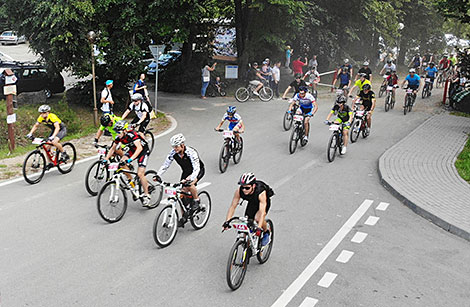 Susedzi bike marathon 2018 in Augustow Canal
