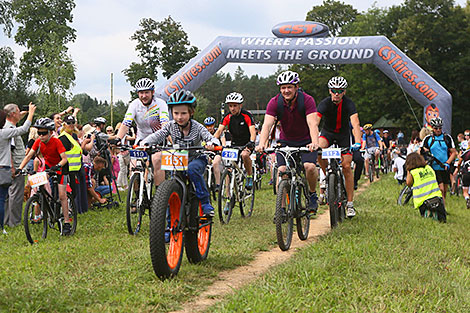 Susedzi bike marathon 2018 in Augustow Canal