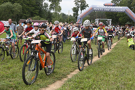 Susedzi bike marathon 2018 in Augustow Canal