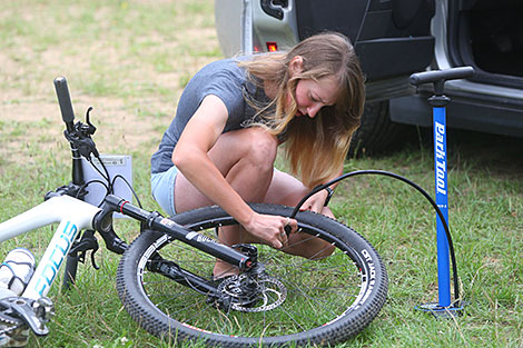 Susedzi bike marathon 2018 in Augustow Canal