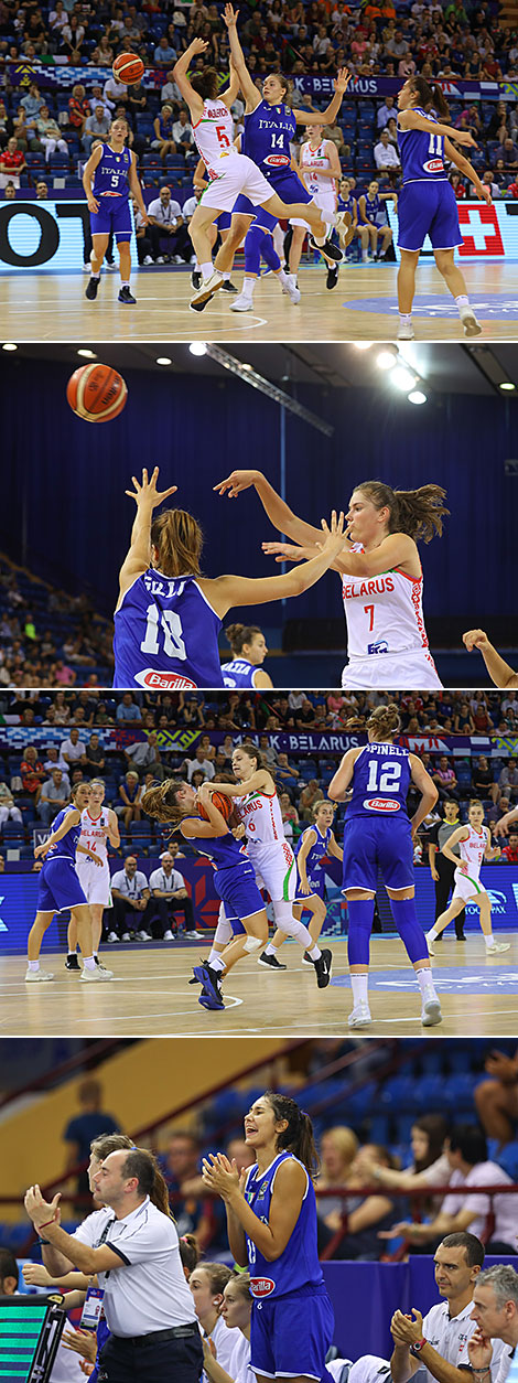 Чемпионат мира-2018 по баскетболу среди девушек: Беларусь – Италия (50:65)