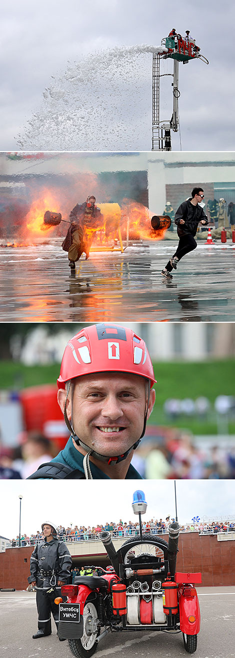 День пожарной службы-2018 в Витебске