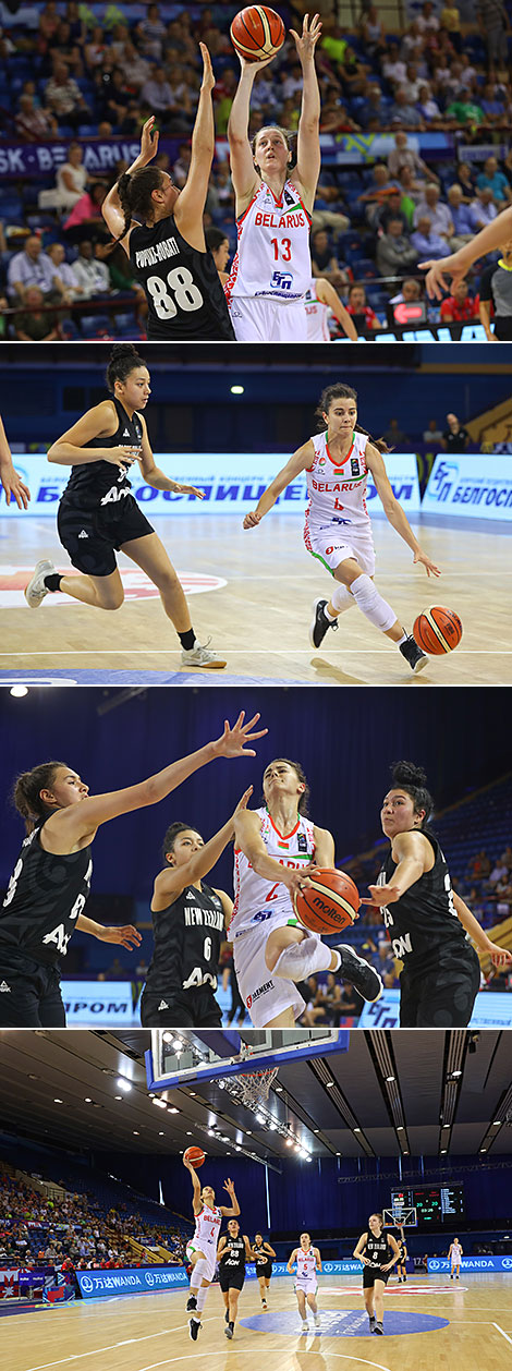 Чемпионат мира-2018 по баскетболу среди девушек: Беларусь – Новая Зеландия (59:73)