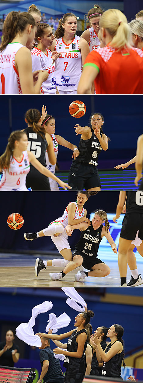 Чемпионат мира-2018 по баскетболу среди девушек: Беларусь – Новая Зеландия (59:73)