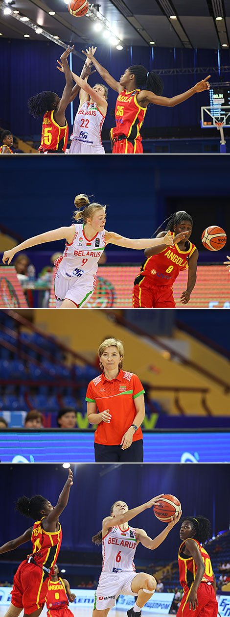 Чемпионат мира-2018 по баскетболу среди девушек: Беларусь – Ангола (58:70)