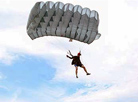 Соревнования парашютистов