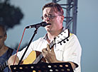 One of the founders of the festival, journalist and singer-songwriter Sergei Kulyagin