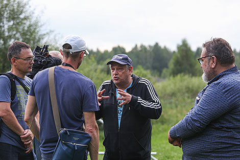 The first day of shooting Vladimir Yankovsky’s film about Yanka Kupala