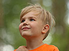 Actor Loran Lutskov stars as four-year-old Kupala