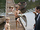 Actor Timur Nedzved portrays 13-year-old Kupala