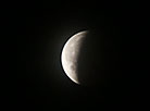 白罗斯人能够观察月全食和火星的巨大对抗