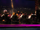 Night Symphony on the main city square 