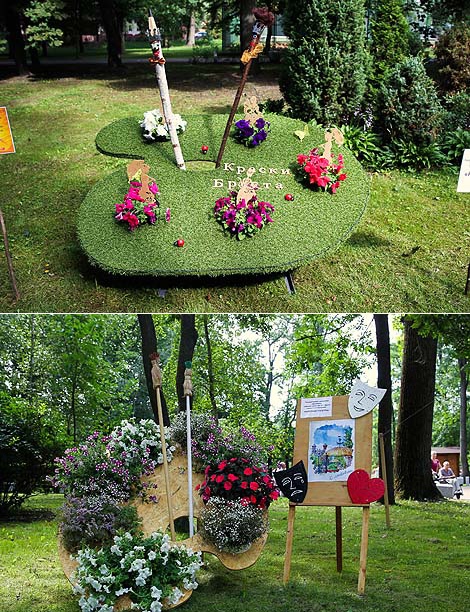 Flower festival in Brest