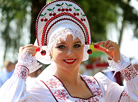 "Вішнёвы фестываль" у Глыбокім. На здымку: Настасся Стотнік