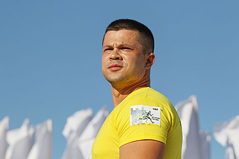 14-разовы чэмпіён свету і 13-разовы чэмпіён Еўропы па армрэстлінгу Віктар Братчэня