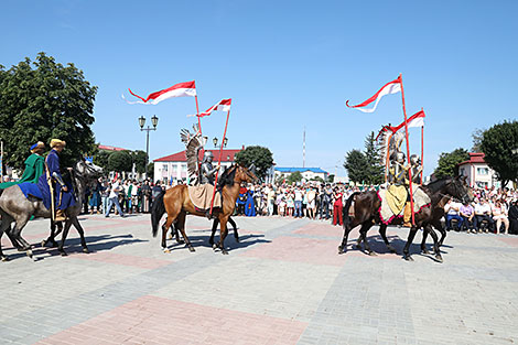 A medieval festival in Mstislavl