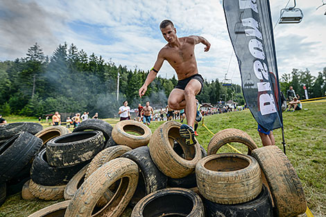 Спаборніцтвы Bison Race 2018 у Лагойскім раёне