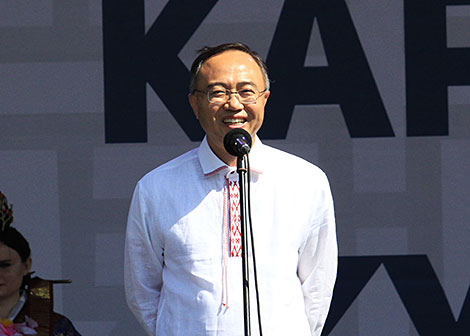 Надзвычайны і Паўнамоцны Пасол Рэспублікі Карэя ў Беларусі Кім Ёнг Хо
