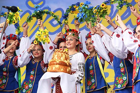 Вялікае свята Украіны ў Мінску