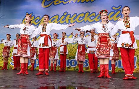 Вялікае свята Украіны ў Мінску