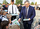День письменности в Иваново стартовал с линейки в белорусскоязычной школе