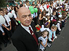 Belarus’ Deputy Prime Minister Igor Petrishenko visits Secondary School No. 1 in Vetka