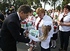 Belarus’ Deputy Prime Minister Igor Petrishenko visits Secondary School No. 1 in Vetka