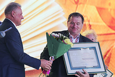 Пераможцаў Нацыянальнай літаратурнай прэміі ўшаноўвалі ў Іванаве