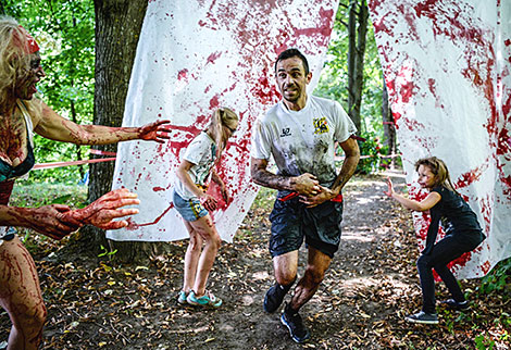 Забег Zombie Run у Жодзіна