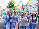 Фестывалі, касцюміраванае шэсце, канцэрты і адкрыццё плошчы Францыска Скарыны – старажытны Полацк адзначыў 1156-ы дзень нараджэння