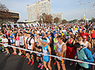 Minsk Half Marathon 2018: before the start of the 21.1km race