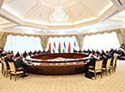 Extended negotiations with Uzbekistan President Shavkat Mirziyoyev