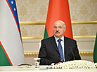 Alexander Lukashenko during the meeting with mass media representatives 