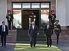 Belarus President Alexander Lukashenko and Uzbekistan Prime Minister Abdulla Aripov 