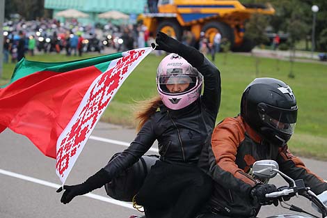 H.O.G. Rally Minsk 2018摩托车比赛在明斯克举行