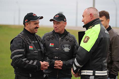 Belarus President’s Aide for National Security Affairs Viktor Lukashenko and Belarusian Interior Minister Igor Shunevich