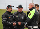 Belarus President’s Aide for National Security Affairs Viktor Lukashenko and Belarusian Interior Minister Igor Shunevich