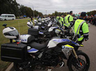 Bike festival near the Mound of Glory