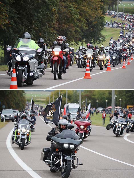 H.O.G. Rally Minsk 2018摩托车比赛在明斯克举行