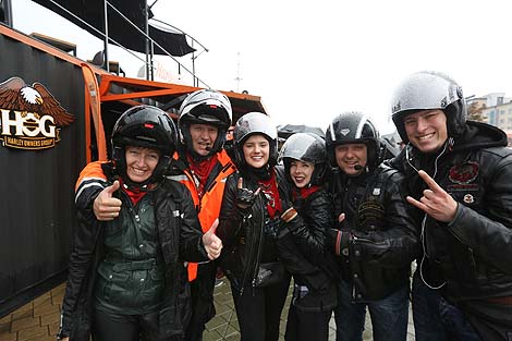 H.O.G. Rally Minsk 2018摩托车比赛在明斯克举行