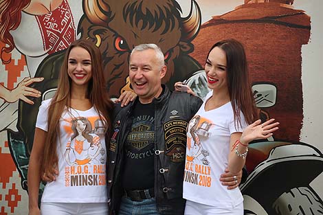 H.O.G. Rally Minsk 2018摩托车比赛在明斯克举行