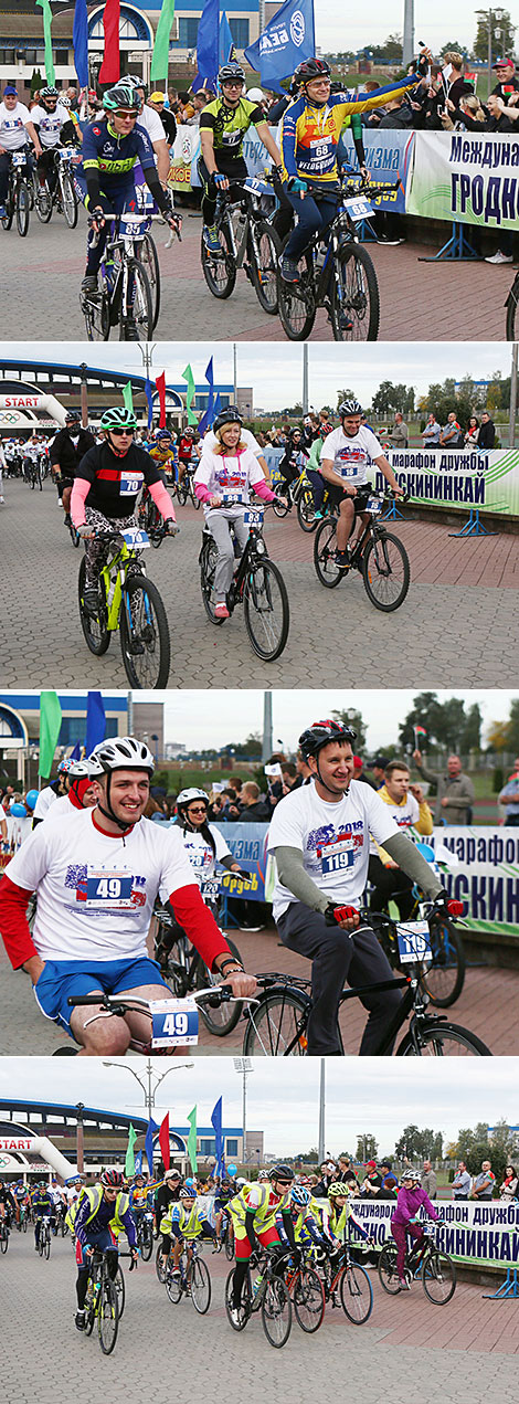 Grodno-Druskininkai international bike ride 