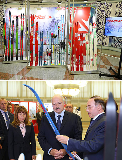 Lukashenko shown Belarusian winter equipment