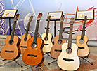 Exposition of musical instruments made in Belarus
