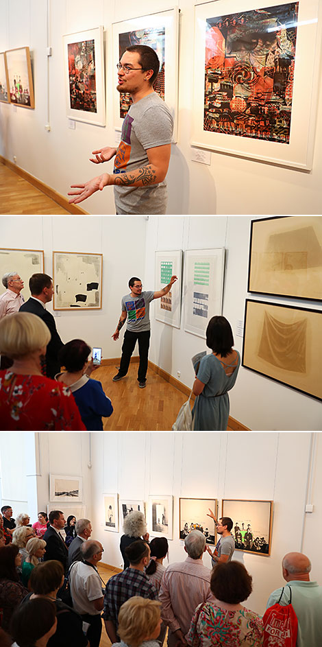 The exhibition “Photos and materials: Japanese graphic arts of the 1970ies”