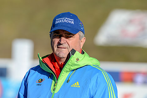 Head coach of Belarus’ national biathlon team Yuri Albers